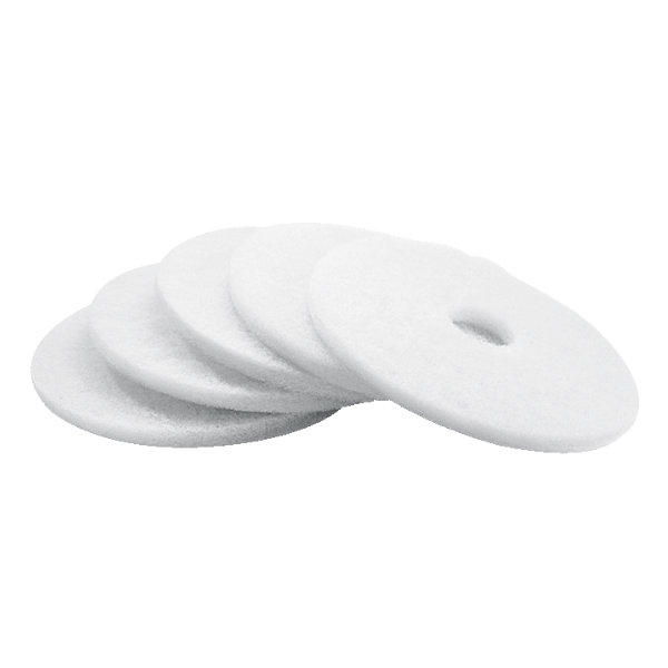 Karcher Soft White Floor Pads 430mm - Box 5 | 6.369-469.0 Karcher Soft White Floor Pads 430mm - Box 5 | 6.369-469.0